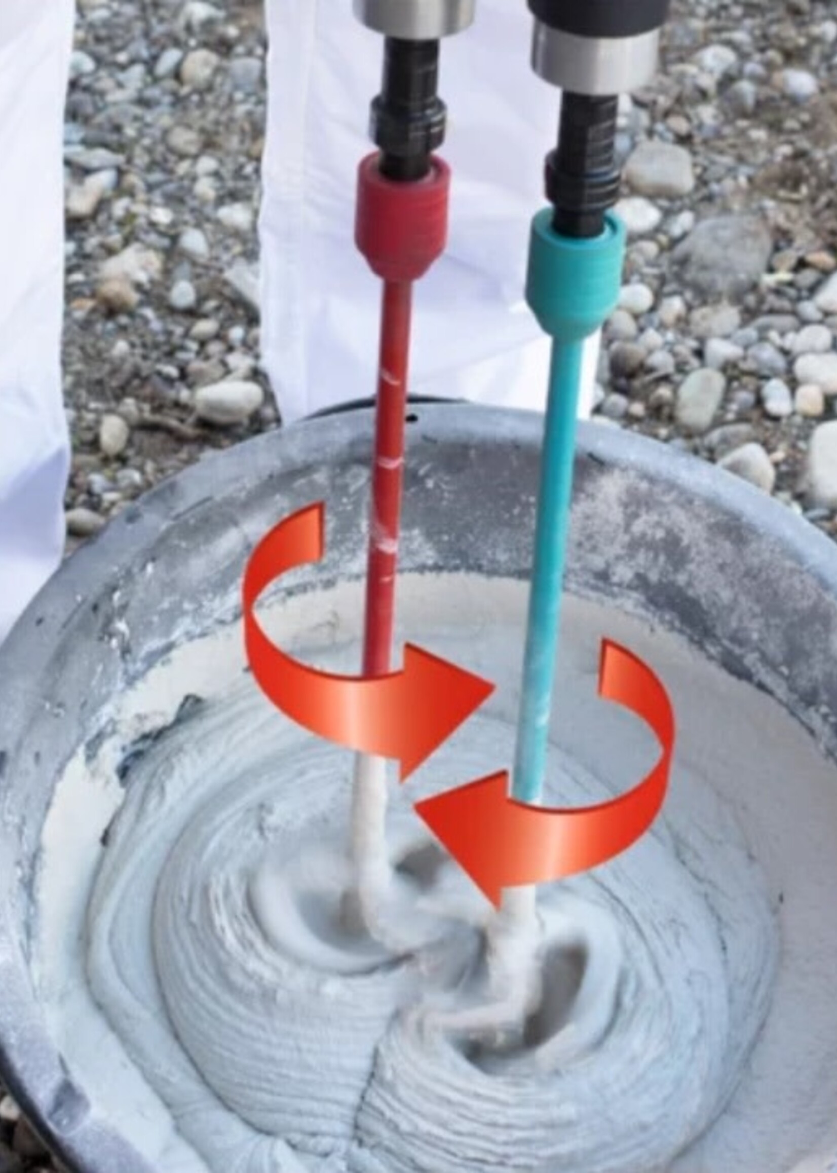 Collomix Collomix Paddle Mixer Xo 55 R Duo