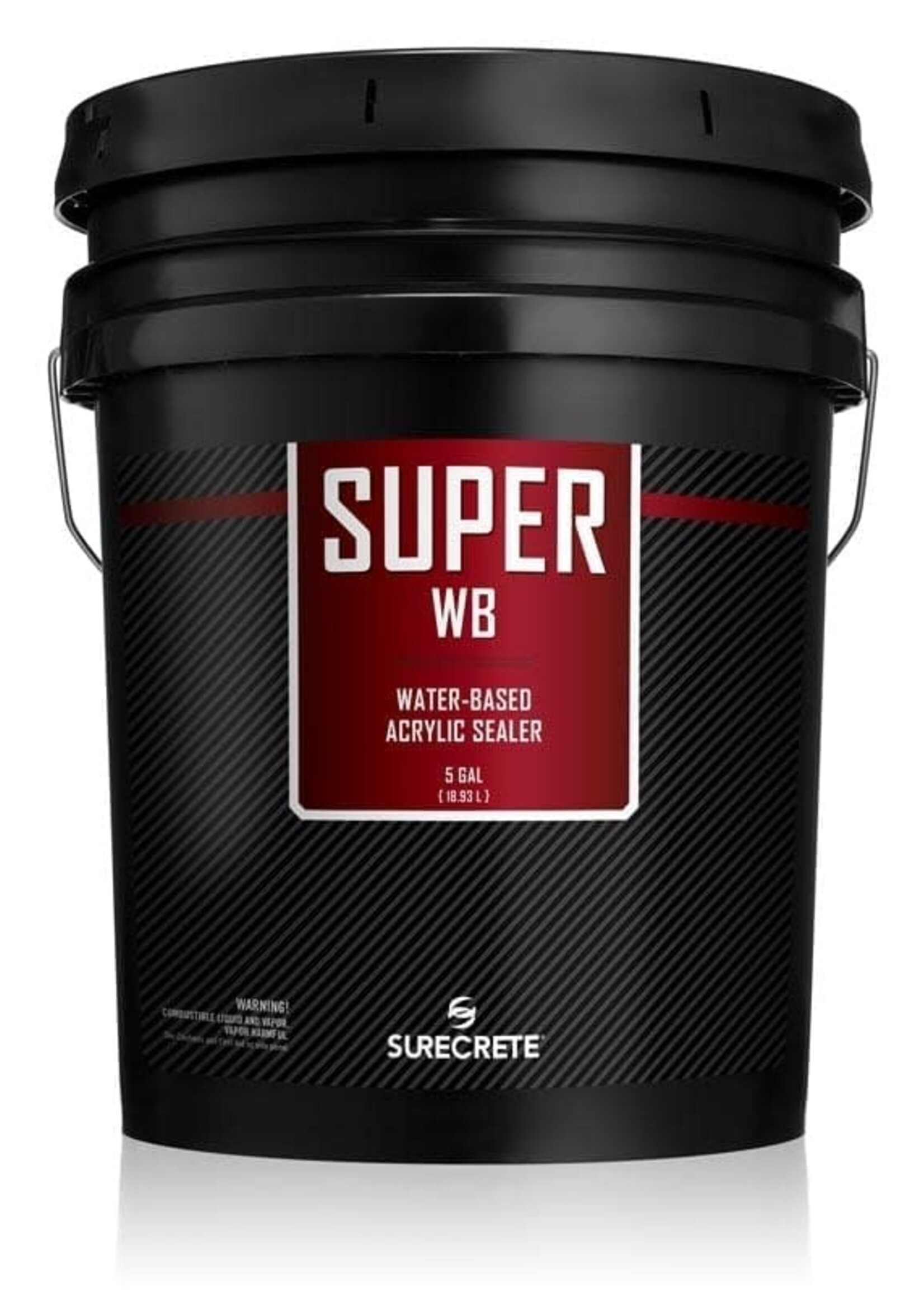 Surecrete Surecrete Super WB Clear Low Luster Outdoor Sealer - 5 Gal