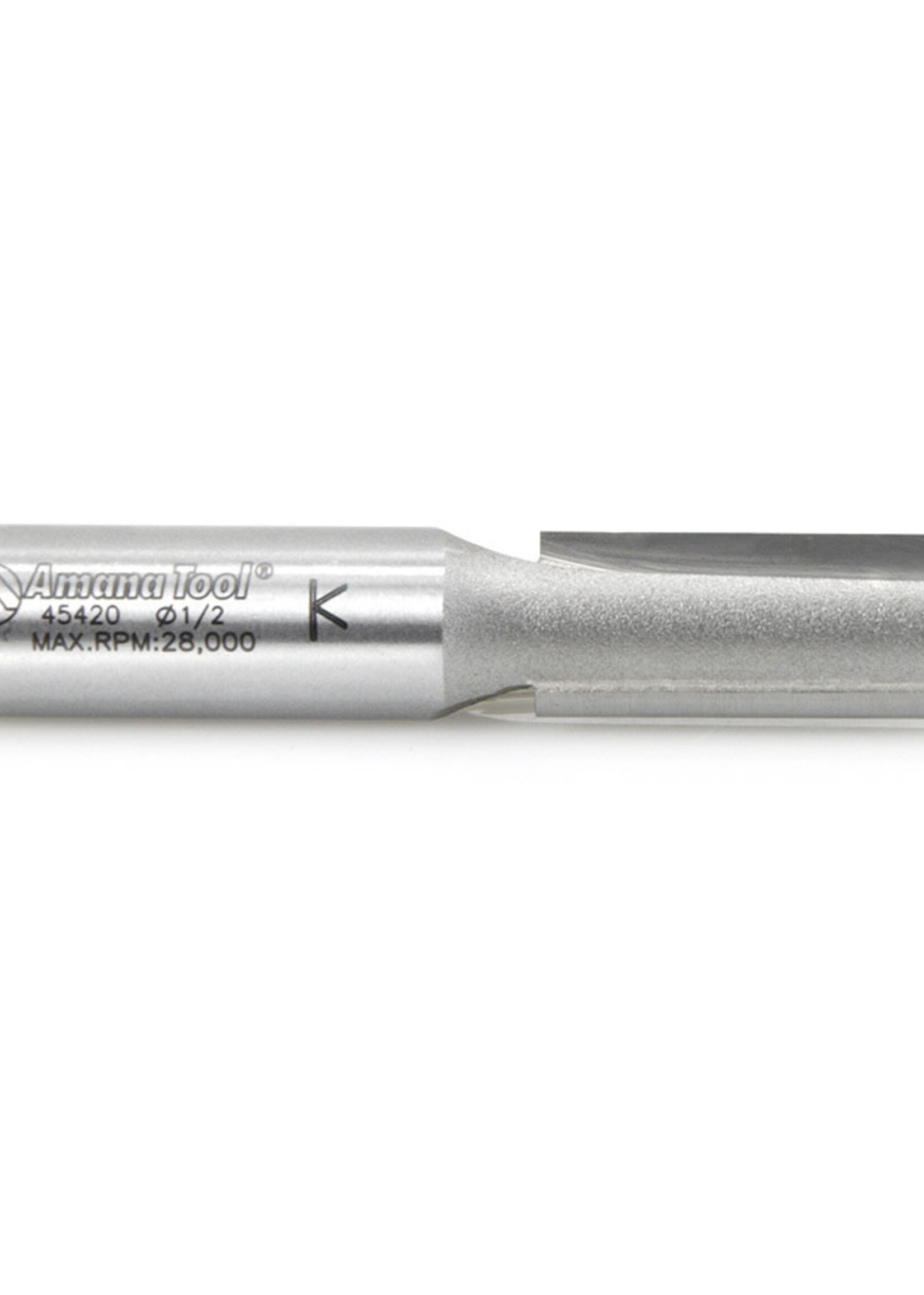 Amana Amana Carbide Tipped Straight Plunge 1/2" Dia x 1-1/4" x 1/2" Shank
