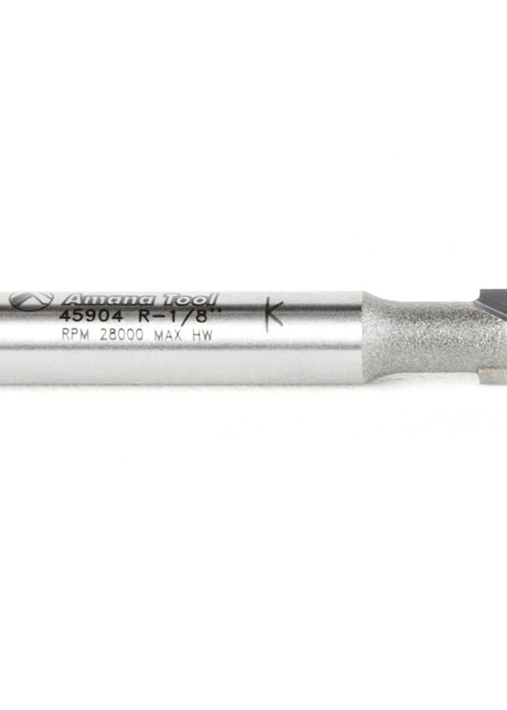 Amana Amana Carbide Tipped Core Box 1/8" Radius x 1/4" Dia x 1/4" x 1/4" Shank