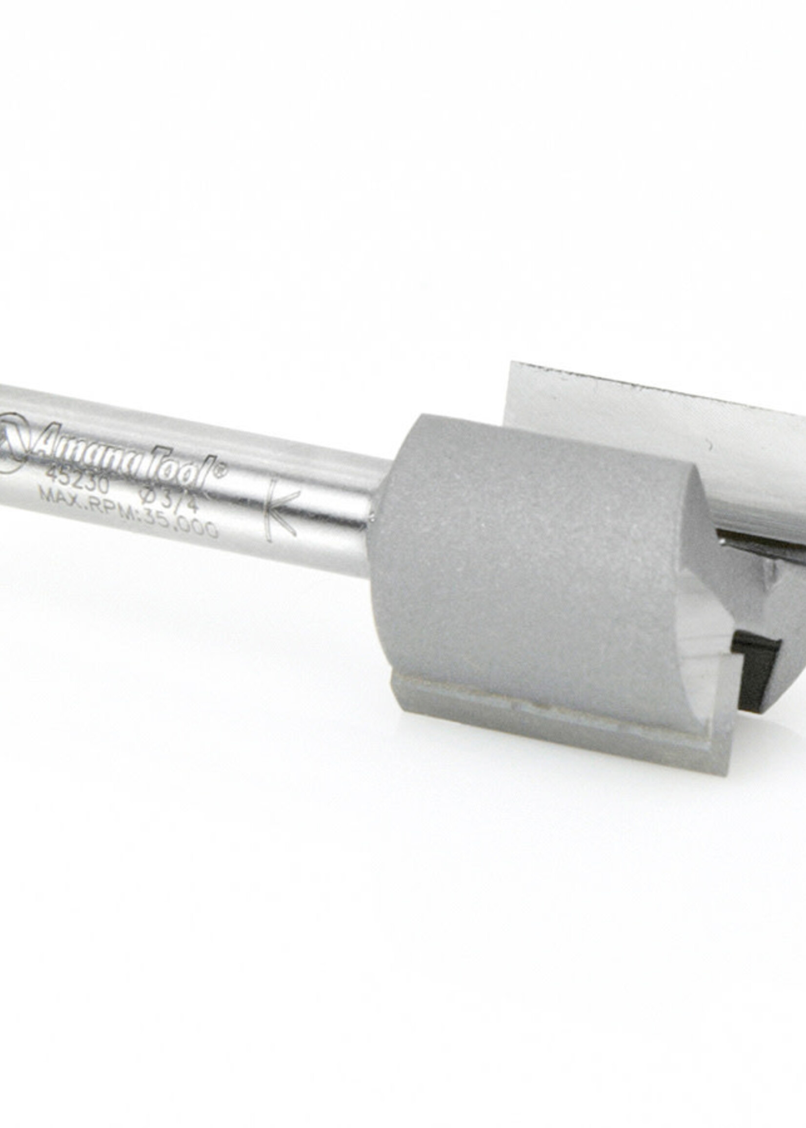 Amana Amana Carbide Tipped Straight Plunge High Production 3/4" Dia x 3/4" x 1/4" Shank