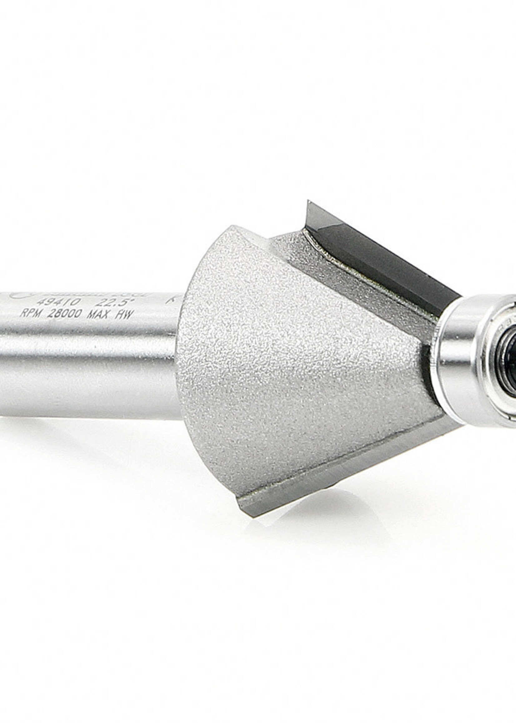 Amana Amana Carbide Tipped Chamfer 22-1/2 Deg x 1-1/4" Dia x 15/16" x 1/2" Shank