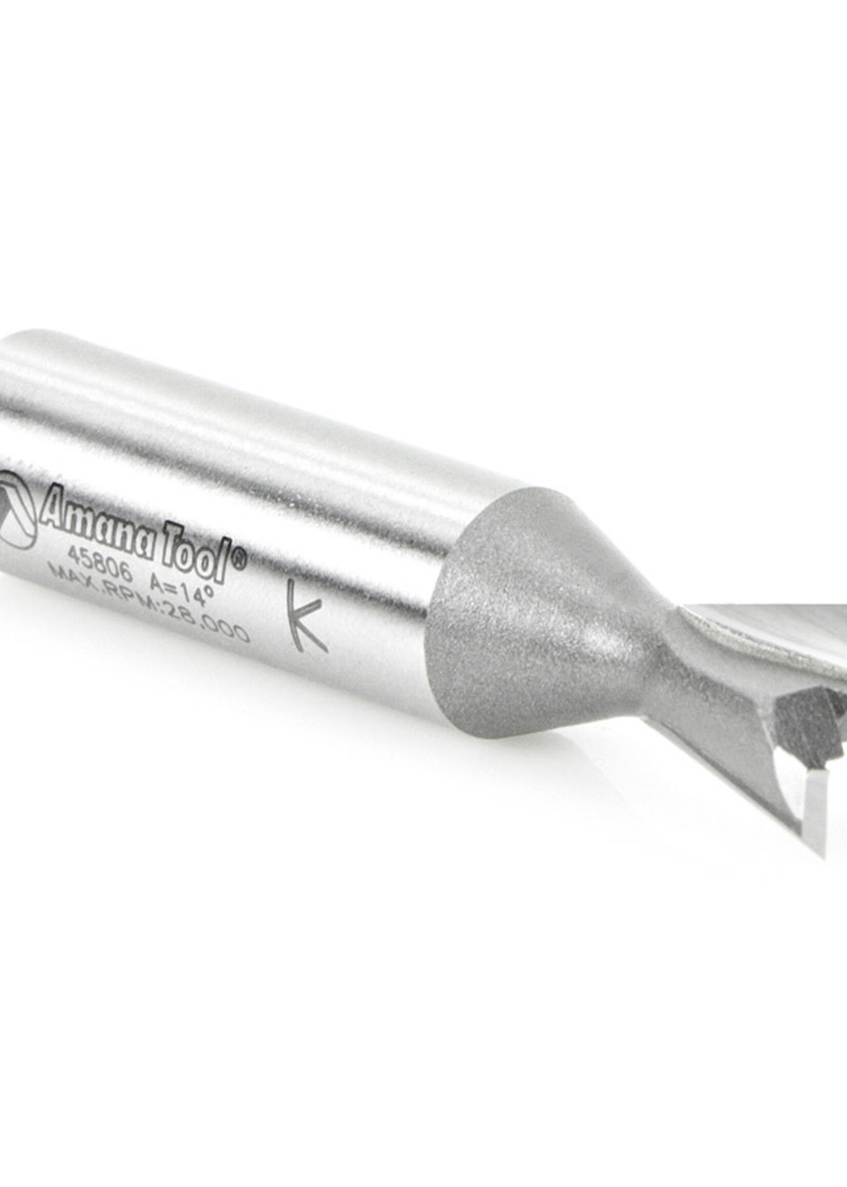 Amana Amana Carbide Tipped Dovetail 14 Deg x 1/2" Dia x 0.532" x 1/2" Shank for Omnijig & Incra