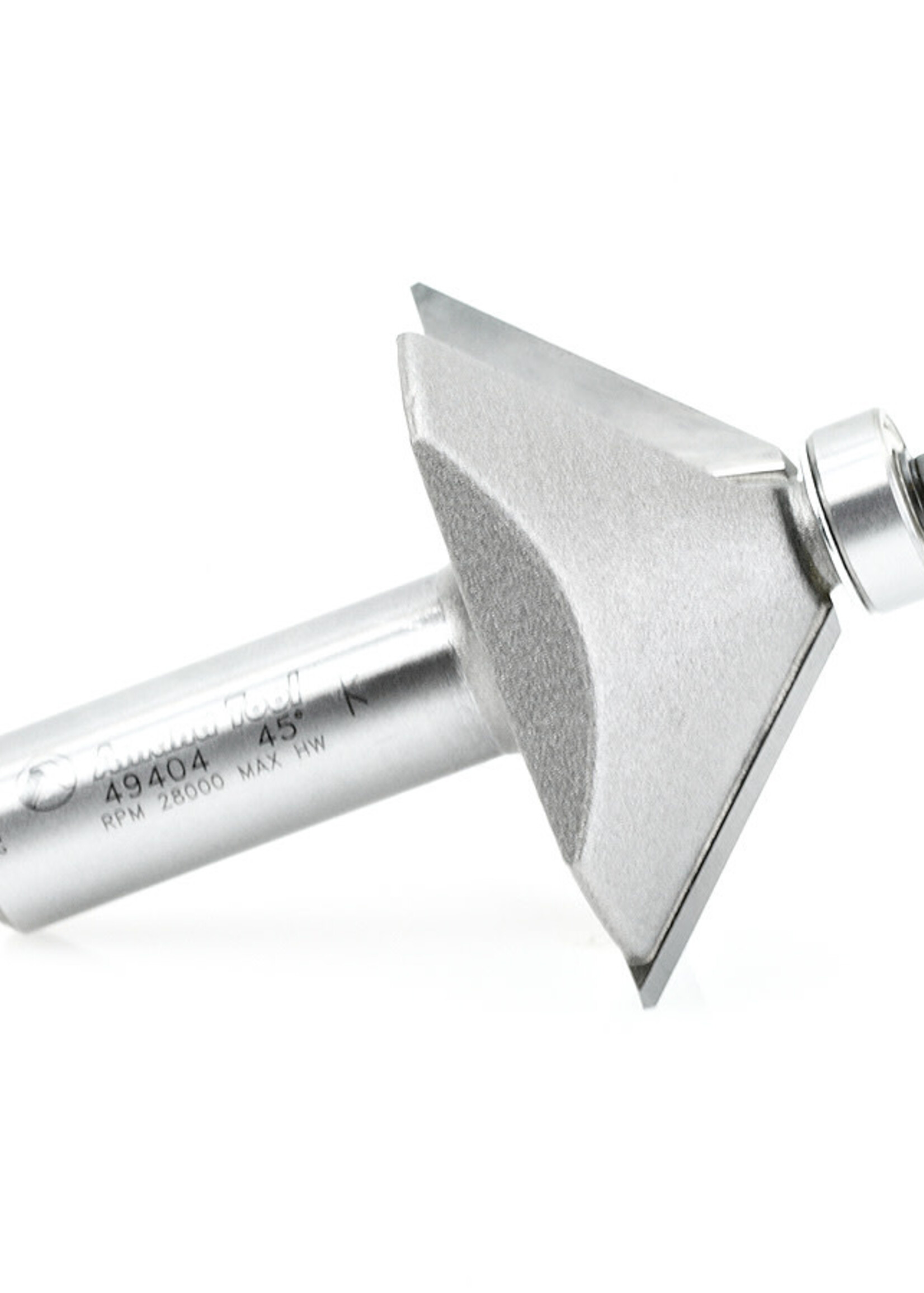 Amana Amana Carbide Tipped Chamfer 45 Deg x 1-31/32" Dia x 3/4" x 1/2" Shank