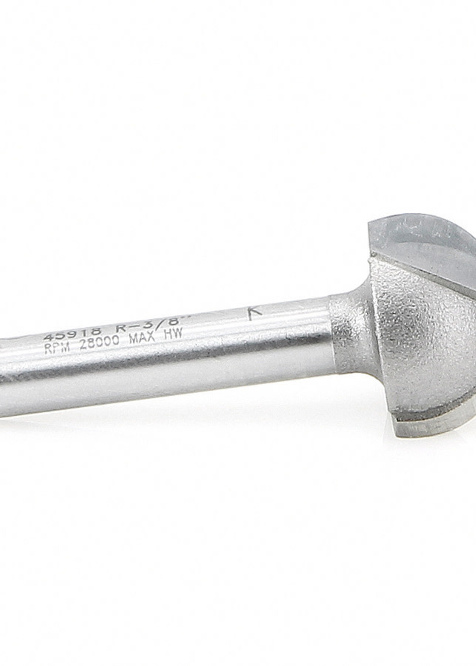 Amana Amana Carbide Tipped Core Box 3/8" Rad x 3/4" Dia x 7/16" x 1/4" Shank