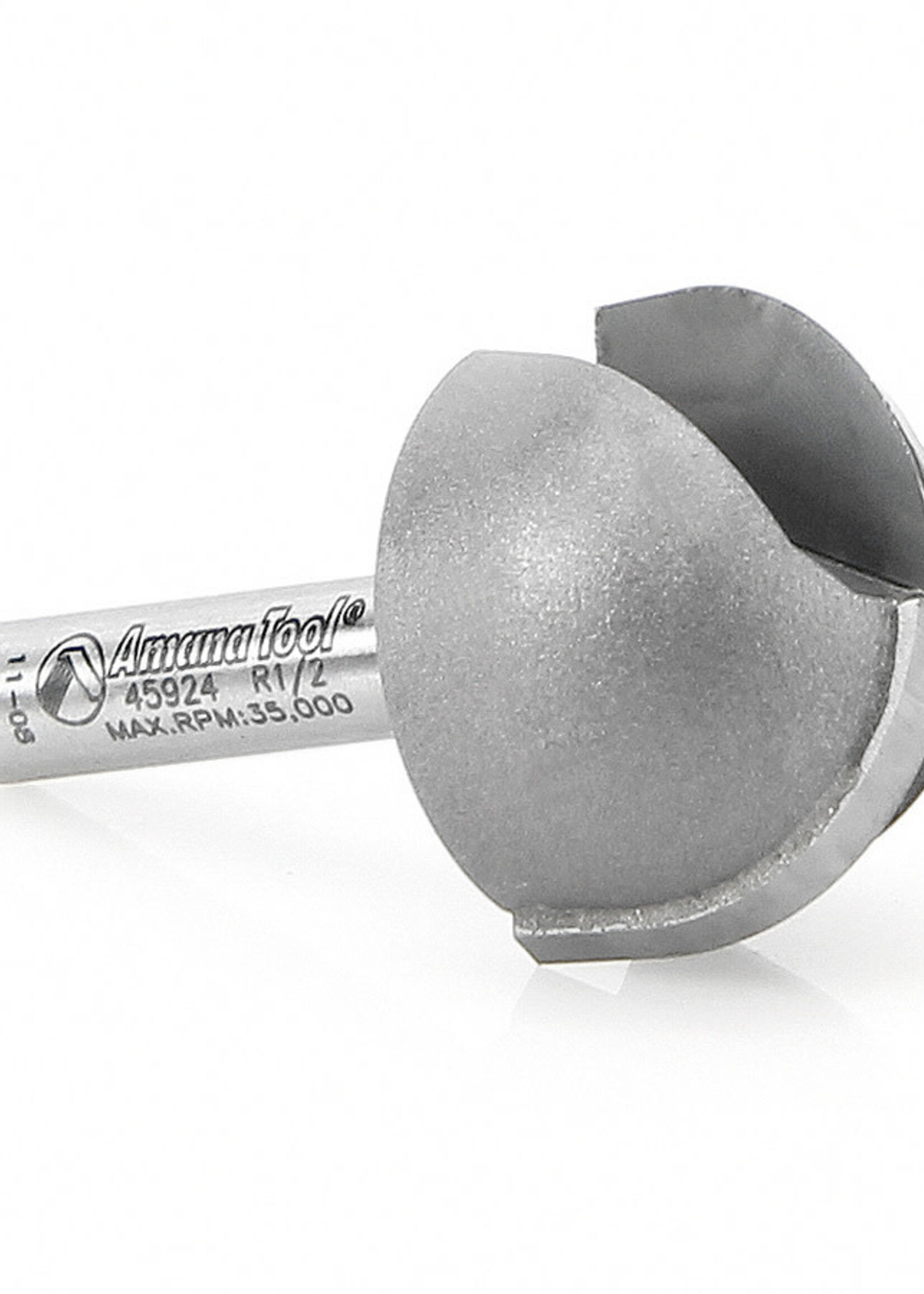 Amana Amana Carbide Tipped Core Box 1/2" Rad x 1" Dia x 5/8" x 1/4" Shank