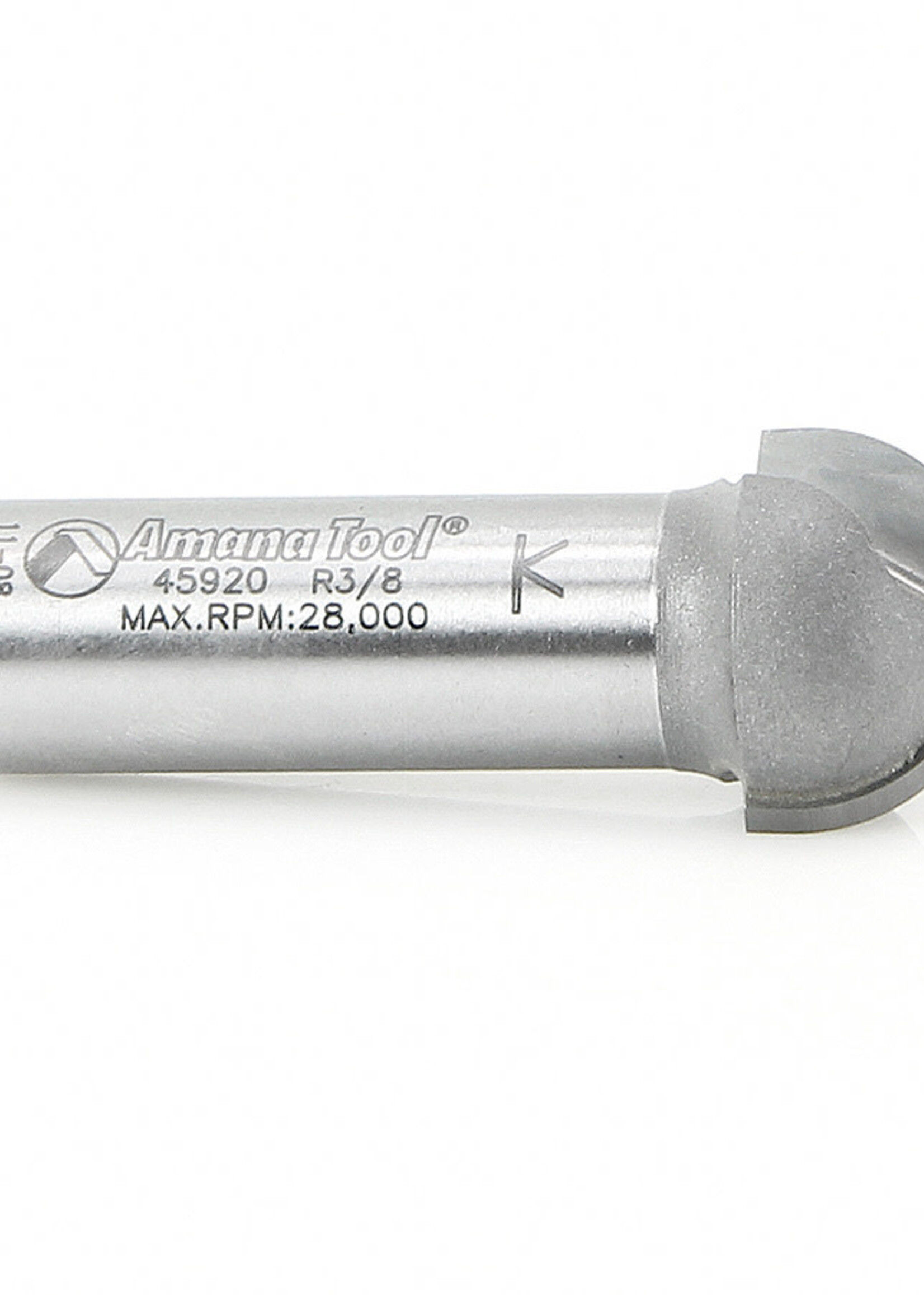 Amana Amana Carbide Tipped Core Box 3/8" Rad x 3/4" Dia x 7/16" x 1/2" Shank