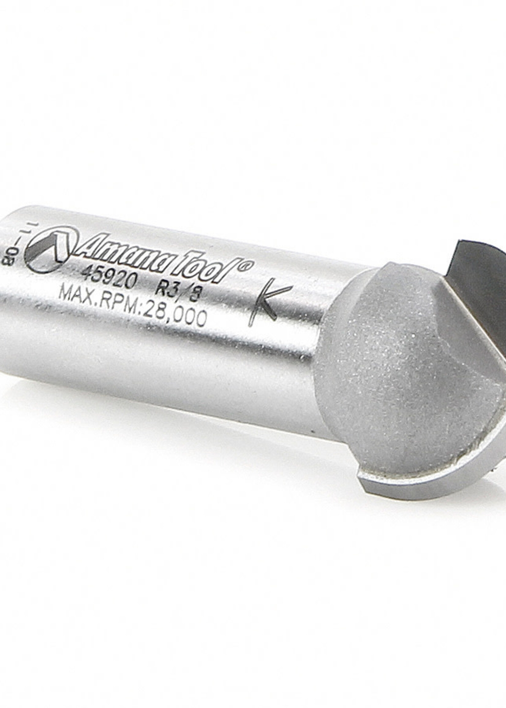 Amana Amana Carbide Tipped Core Box 3/8" Rad x 3/4" Dia x 7/16" x 1/2" Shank