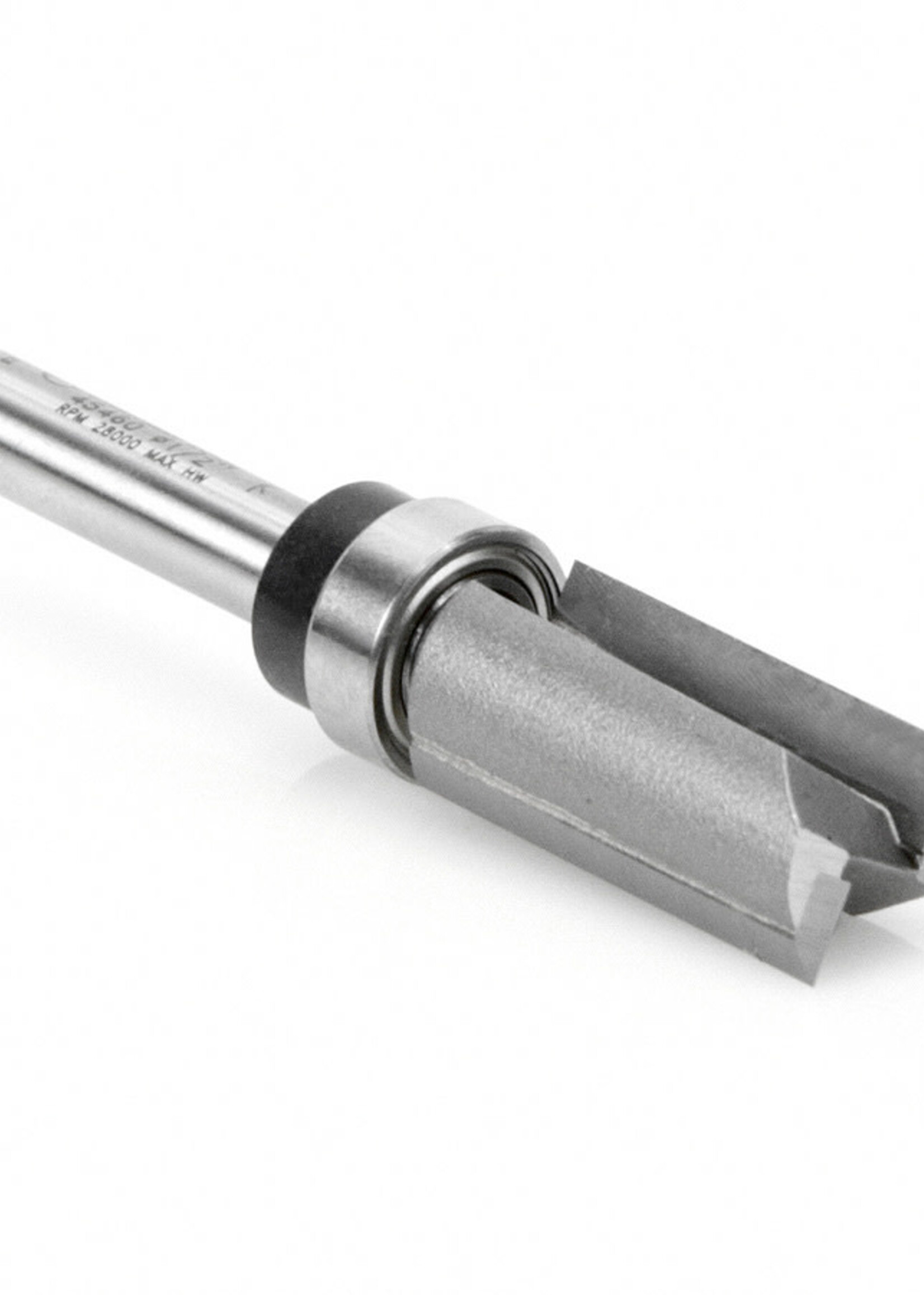 Amana Amana Carbide Tipped Flush Trim Plunge Template 1/2" Dia x 1" x 1/4" Shank with Upper BB
