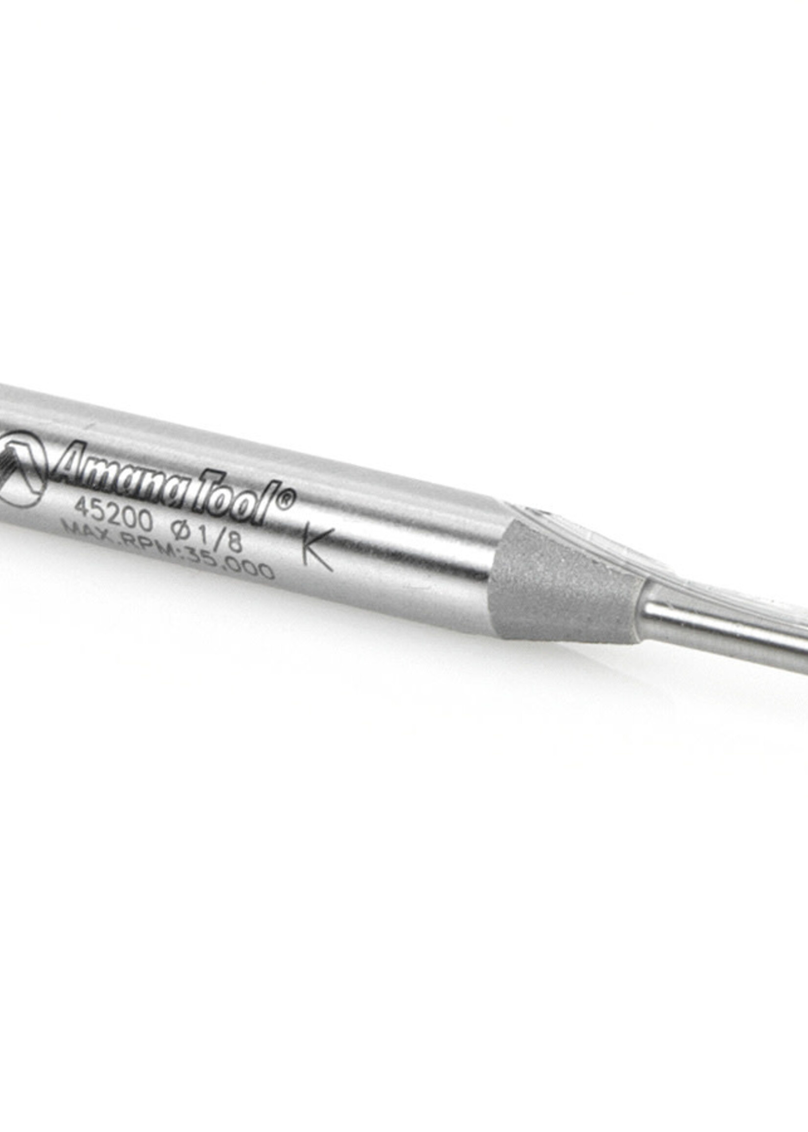 Amana Amana Solid Carbide Cutting Edge Straight Plunge High Production 1/8" Dia x 7/16" x 1/4" Shank
