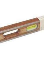 Crick Marshalltown 24" Crick 3 Piece Wood Level - Green Vials with Rubber Cushions