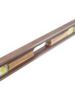 Crick Marshalltown 48" Crick 3 Piece Wood Level - Green Vials with Rubber Cushions