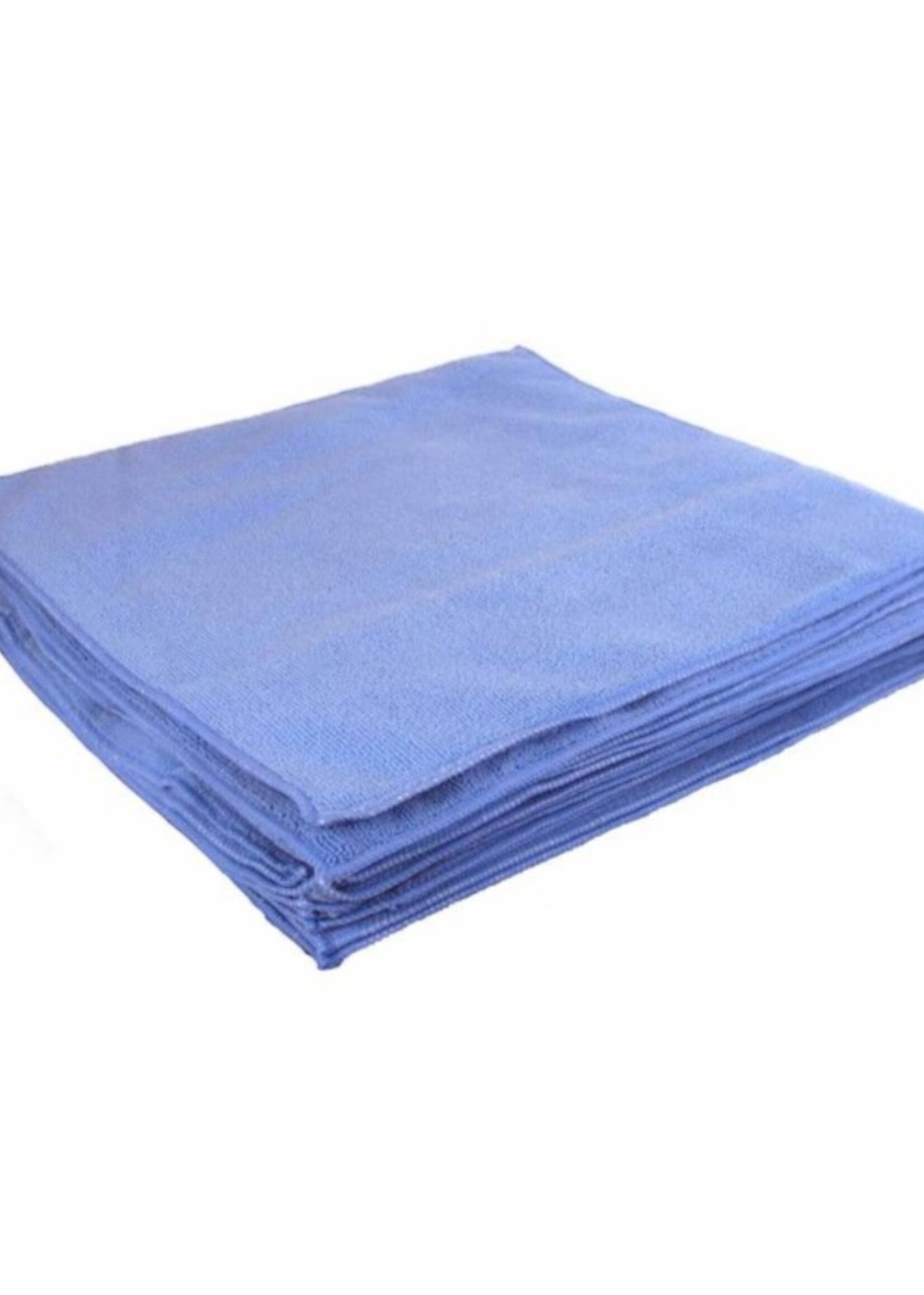 Buffalo Industries Buffalo Industries Microfiber Cleaning Cloths - Blue 16" x 16" Bulk 250/Case