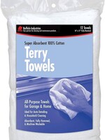 Buffalo Industries Buffalo Industries Terry Towels 12Pk