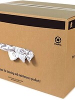 Buffalo Industries Buffalo Industries New Bleached Knit Wipes - 25Lb Box