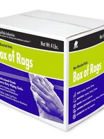 Buffalo Industries Buffalo Industries New Bleached Knit Wipes - 4Lb Box