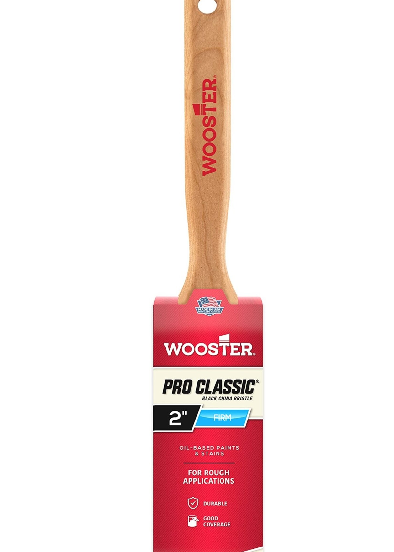 Wooster Wooster 2" Pro Classic Angle Sash Black Brush