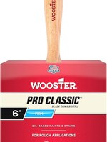 Wooster Wooster 6" Pro Classic Black Bristle Block Extra Thick Brush