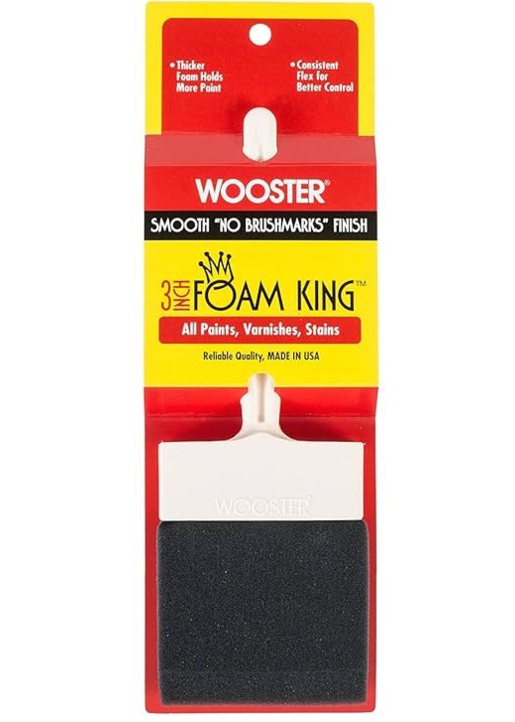 Wooster Wooster 3" Foam King Brush