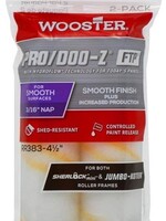 Wooster Wooster 4 1/2" Pro/Doo-Z FTP Jumbo-Koter Closed End 3/16" Nap - 2/Pack