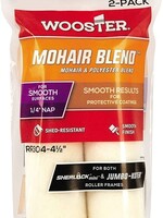 Wooster Wooster 4 1/2" Mohair Jumbo-Koter Closed End 1/4" Nap - 2/Pack
