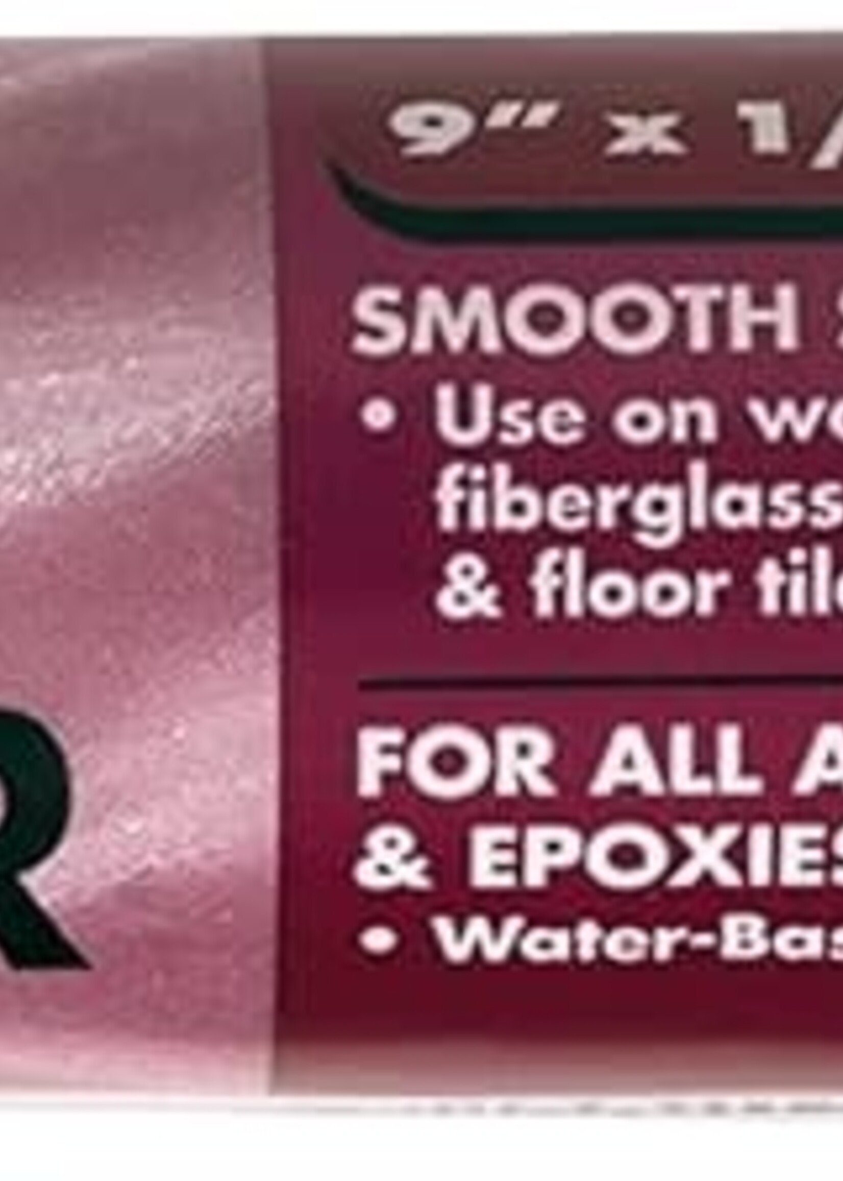 Wooster Wooster 9" Adhesive Applicator Roller Cover 1/8" Nap