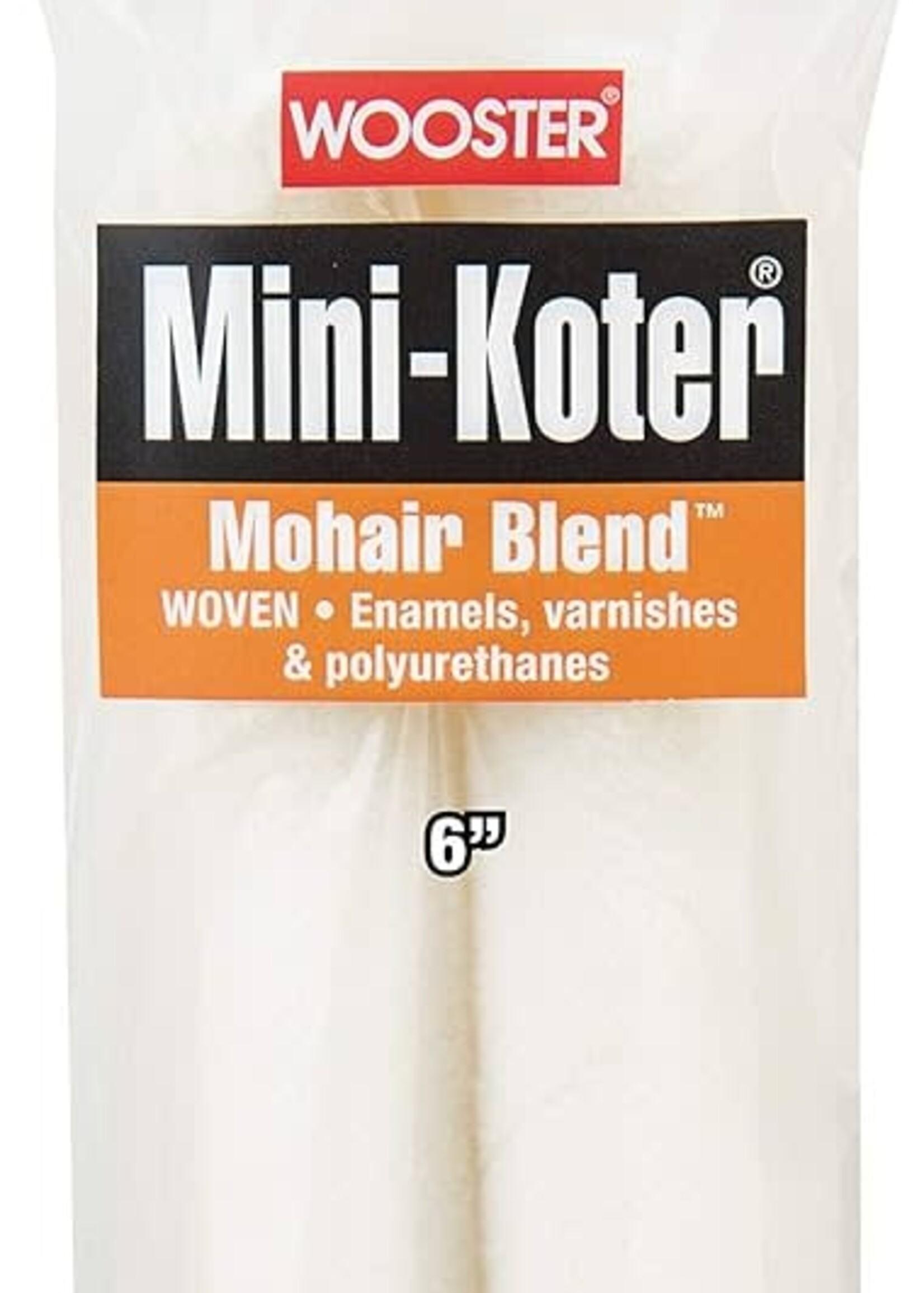 Wooster Wooster 6" Mini-Koter Mohair Blend Roller Cover - 2/Pack