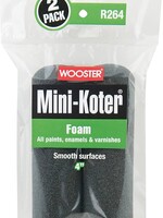 Wooster Wooster 4" Mini-Koter Foam Roller Cover - 2/Pack