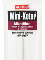 Wooster Wooster 6" Mini-Koter Microfiber Roller Cover 3/8" Nap - 2/Pack