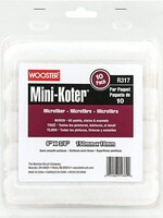 Wooster Wooster 6" Mini-Koter Microfiber Roller Cover 3/8" Nap - 10/Pack