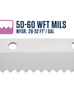 Midwest Rake Midwest Rake 26" EasySqueegee® with 50-60 WFT Mils V-Notch Blade 1/2" x 1/4"