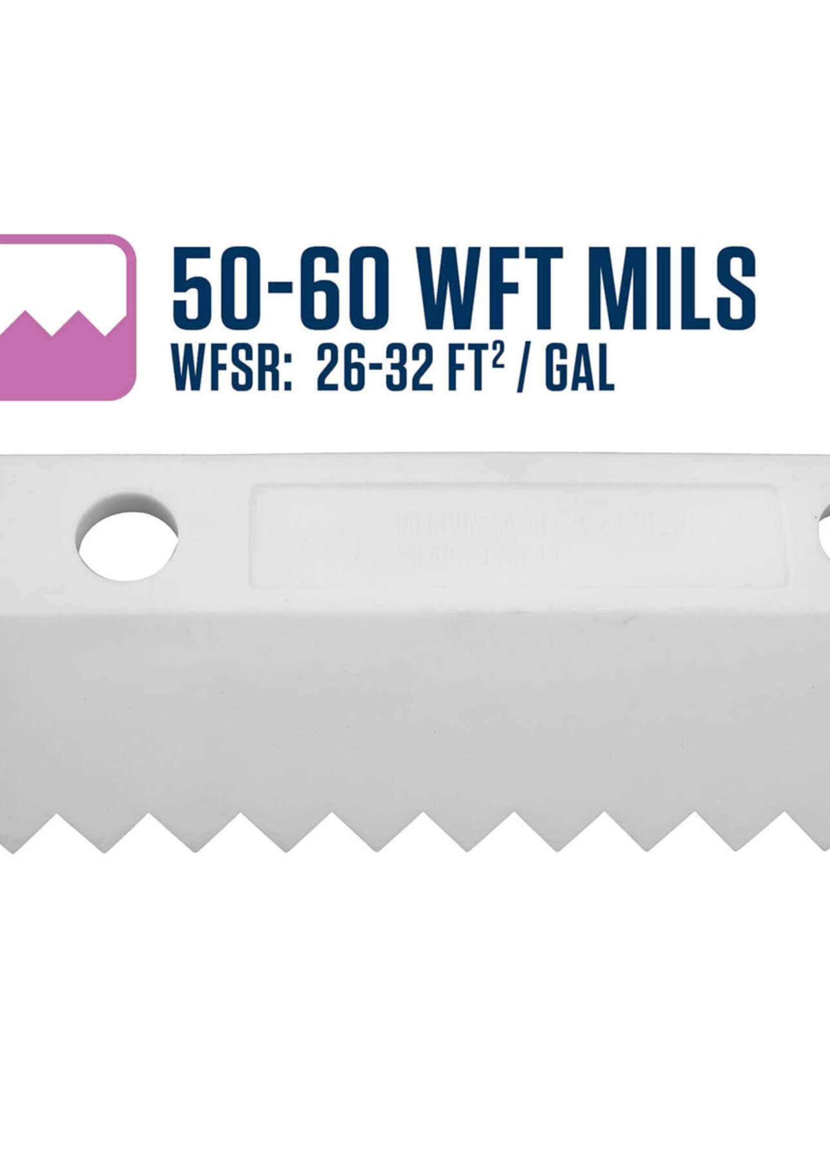 Midwest Rake Midwest Rake 26" EasySqueegee® with 50-60 WFT Mils V-Notch Blade 1/2" x 1/4"