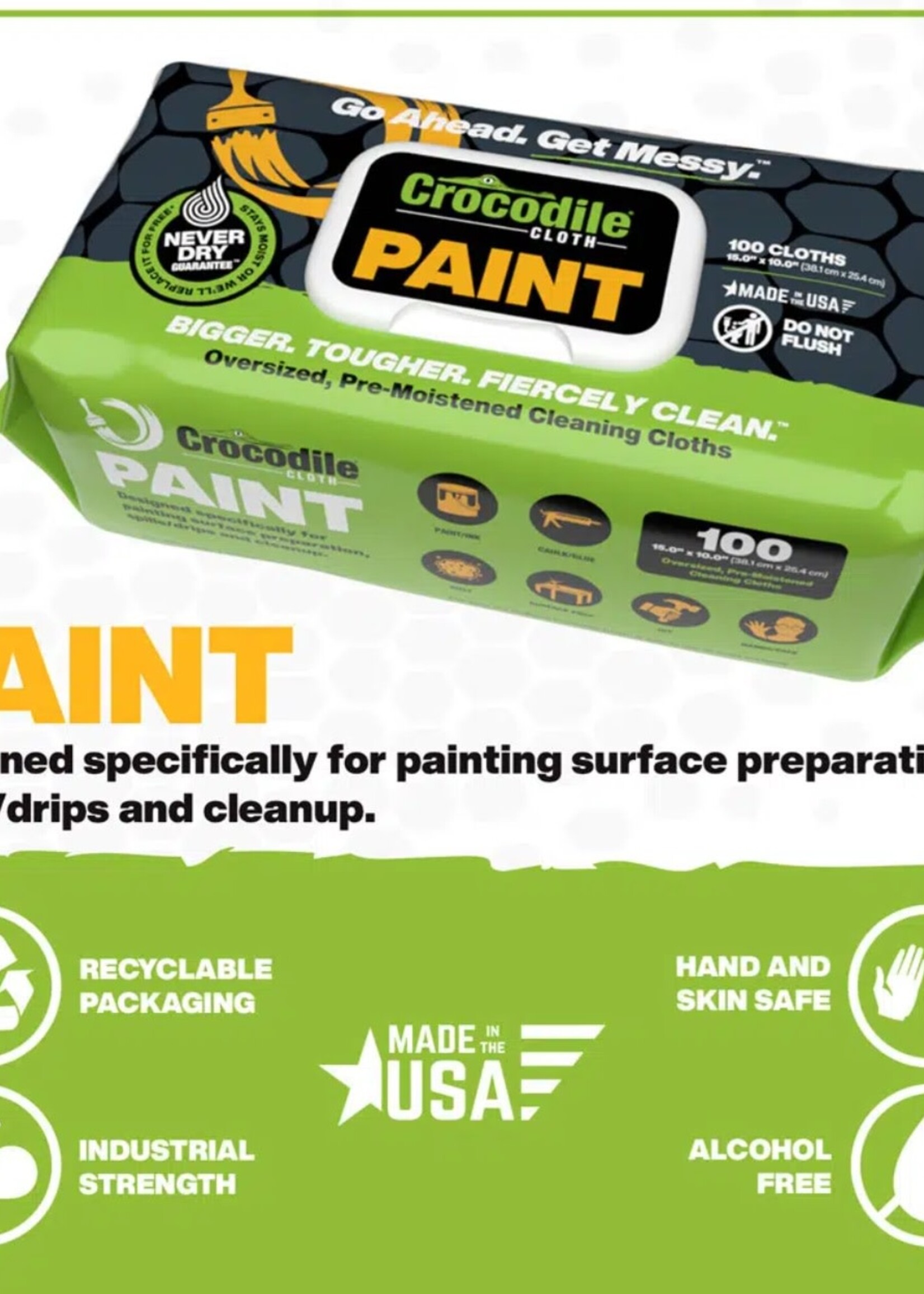 Crocodile Cloth Crocodile Cloth Paint - 100 Count