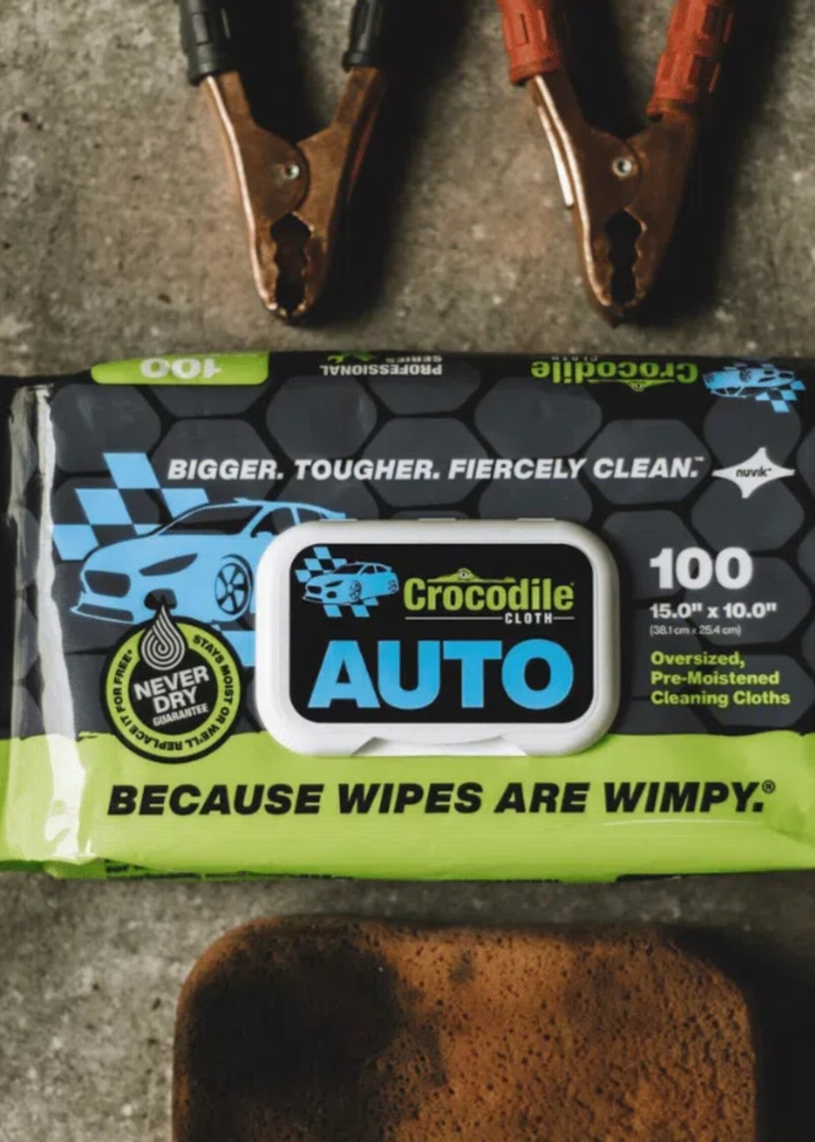 Crocodile Cloth Crocodile Cloth Auto - 100 Count