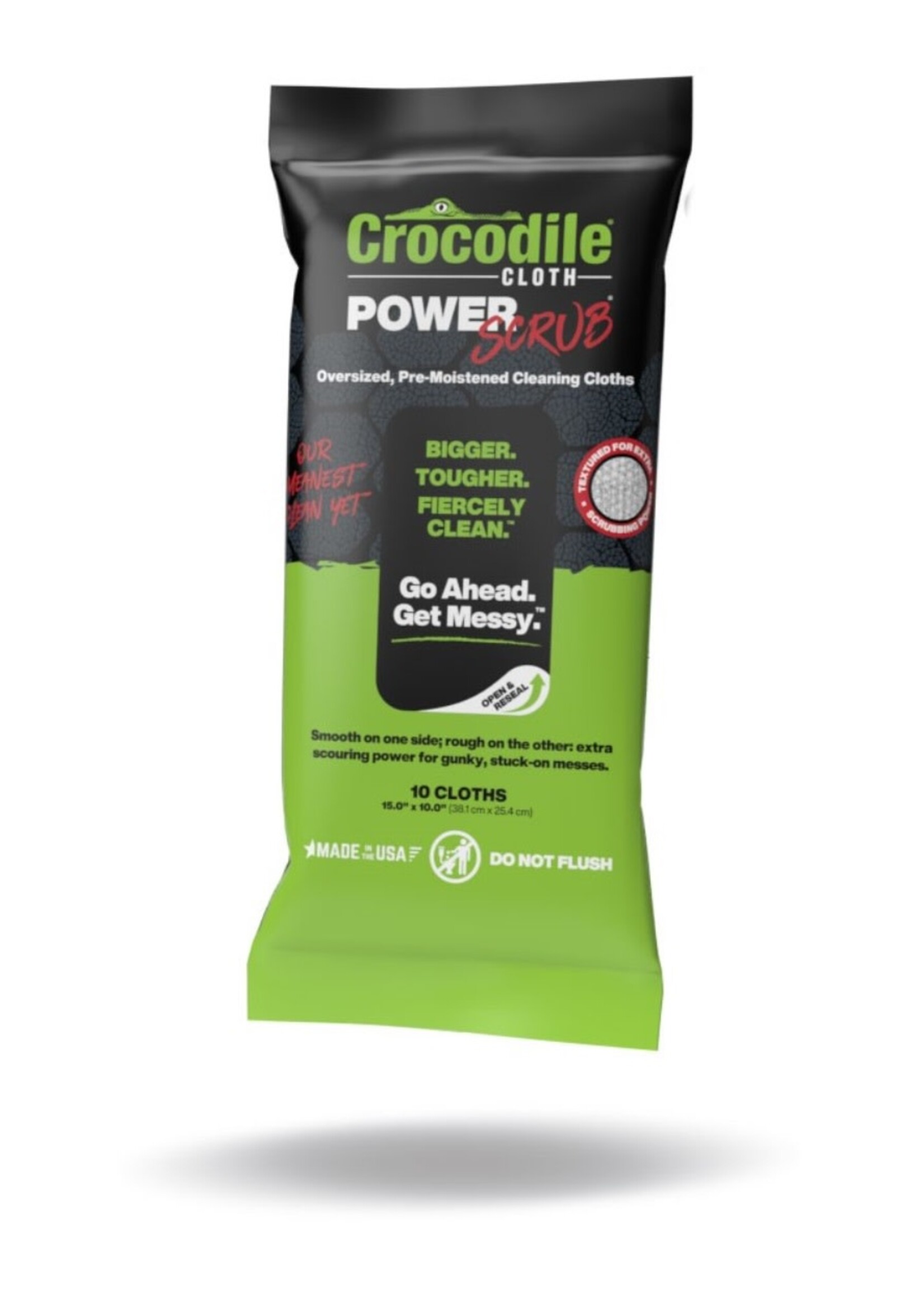 Crocodile Cloth Crocodile Cloth Power Scrub - 10 Count