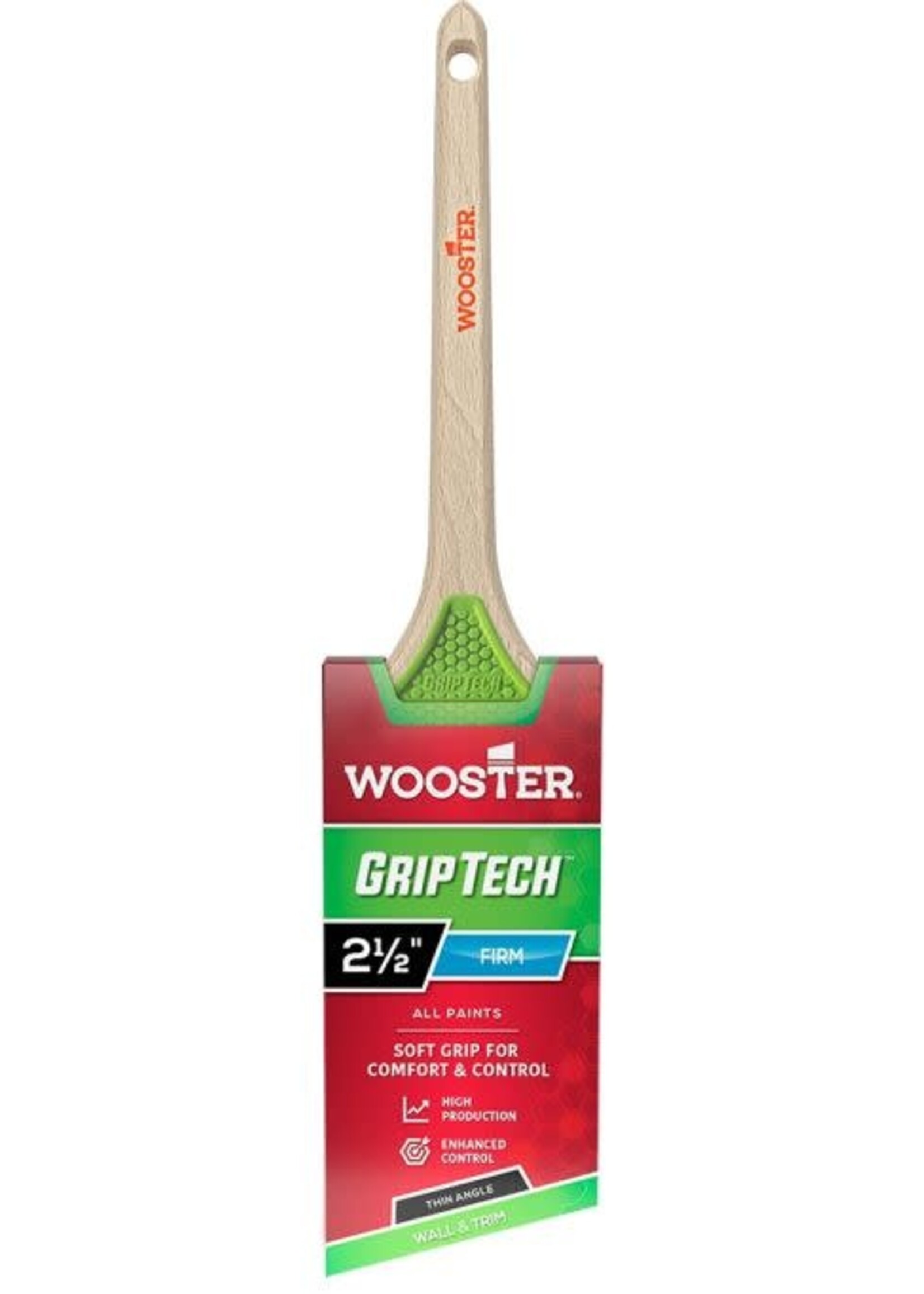 Wooster Wooster 2 1/2" GripTech Thin Angle Brush