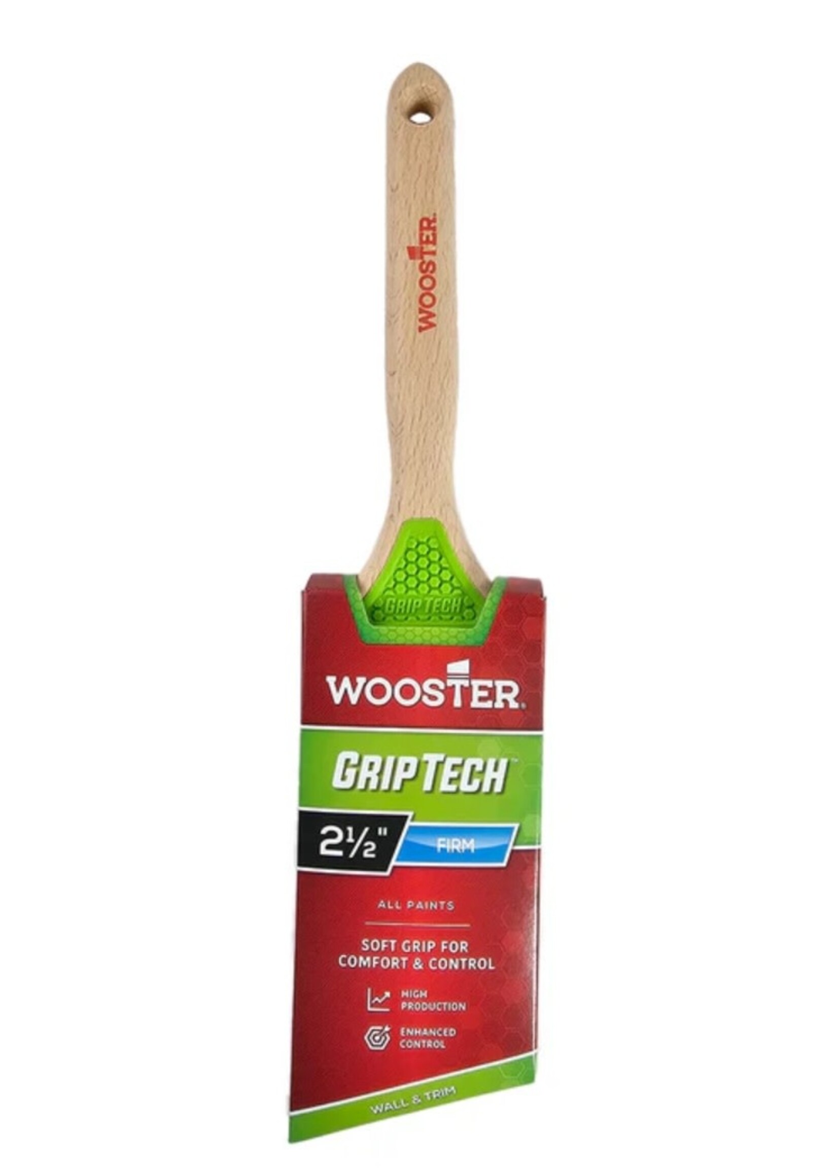 Wooster Wooster 2 1/2" GripTech Firm Angle Brush
