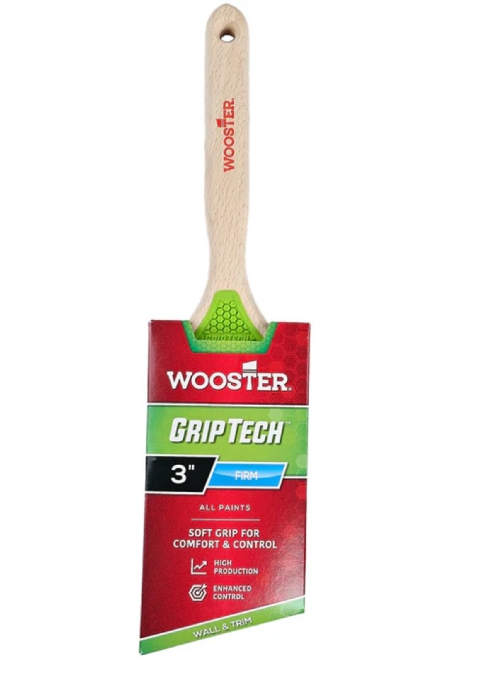 Wooster Wooster 3" GripTech Firm Angle Brush