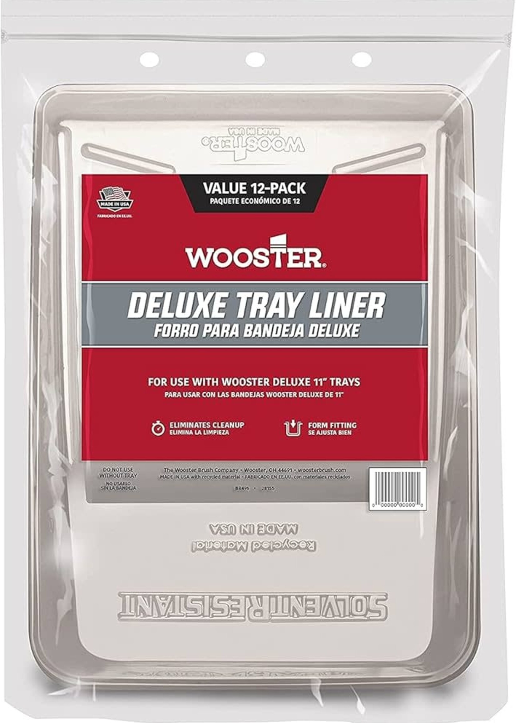 Wooster Wooster 11" Deluxe Tray Liner - 12/Pack