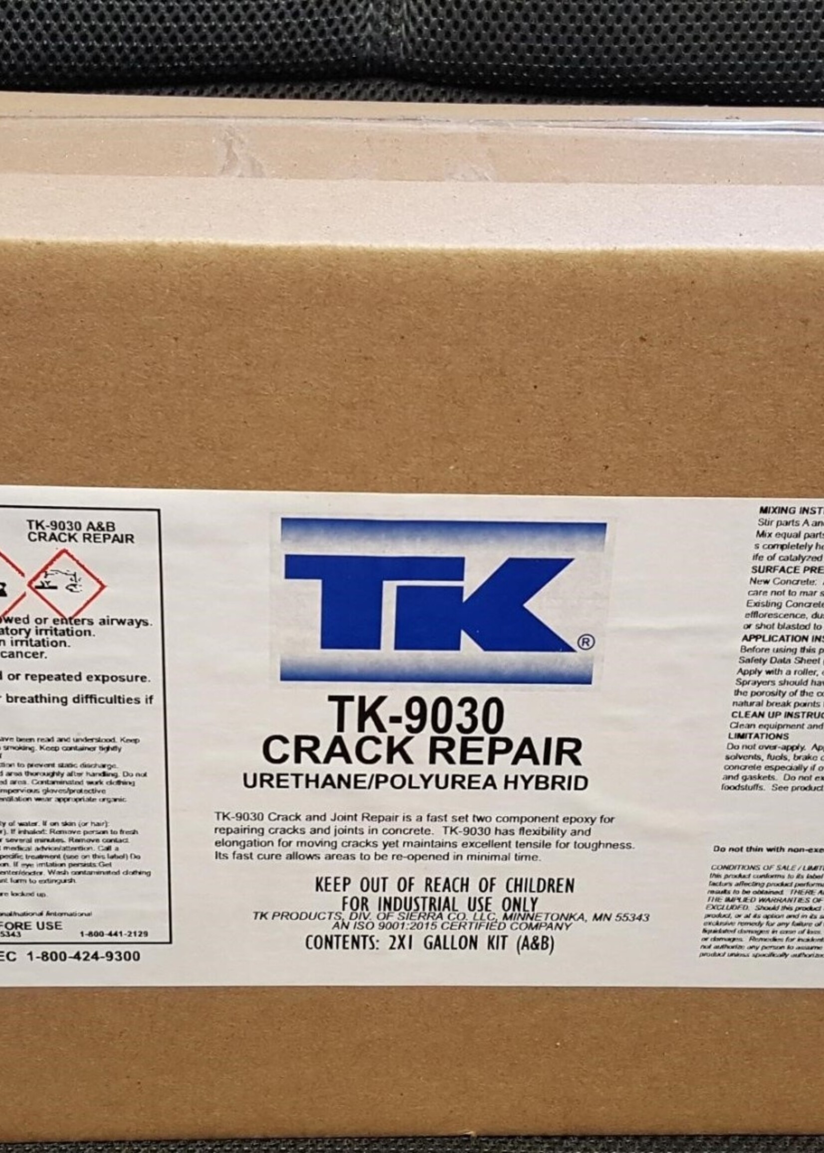 TK Products TK Products Polyurea Concrete Crack Repair System - 2 Gallon Kit