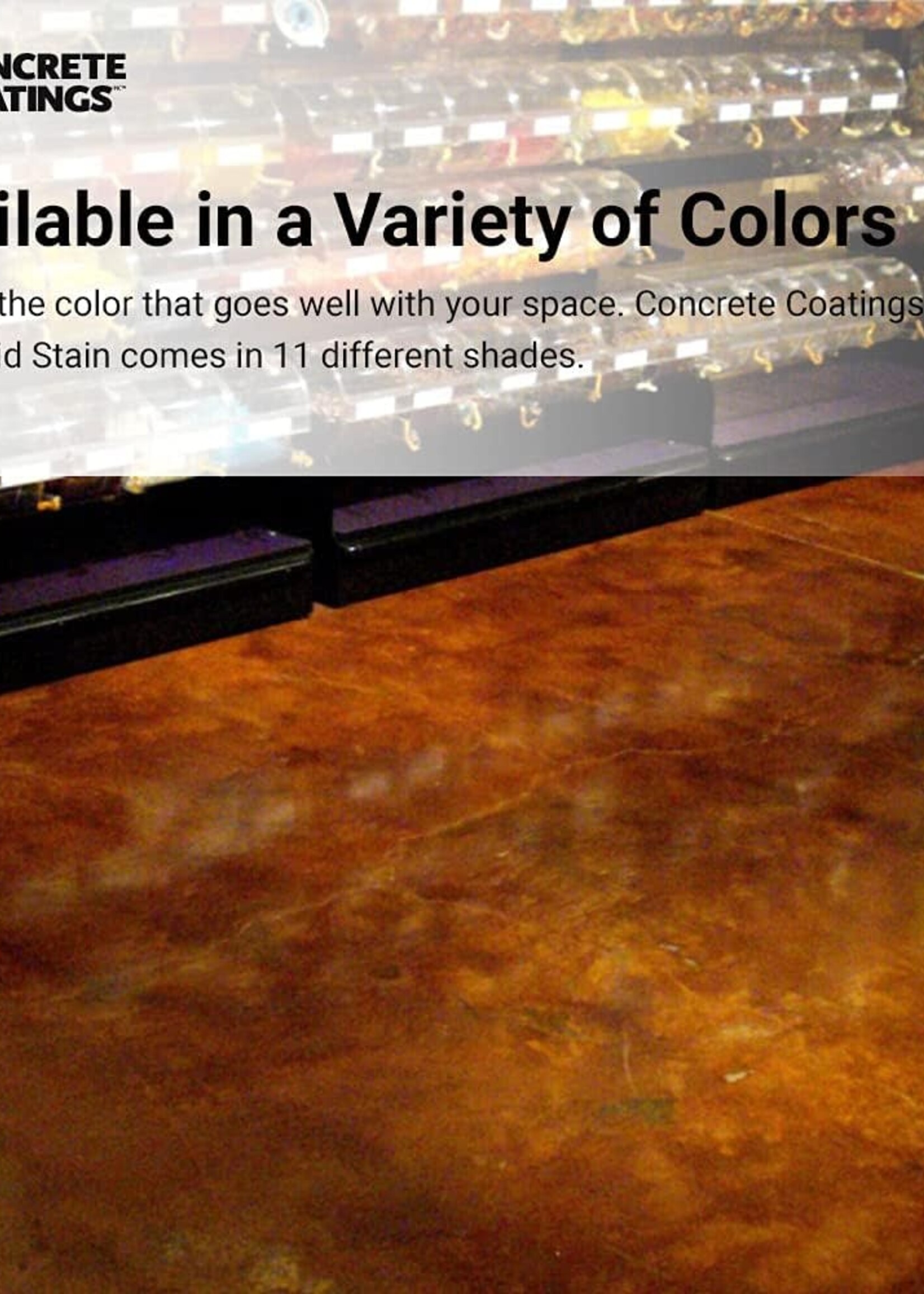 Surecrete Surecrete Vivid Acid Stain 1 Gal - Carmel