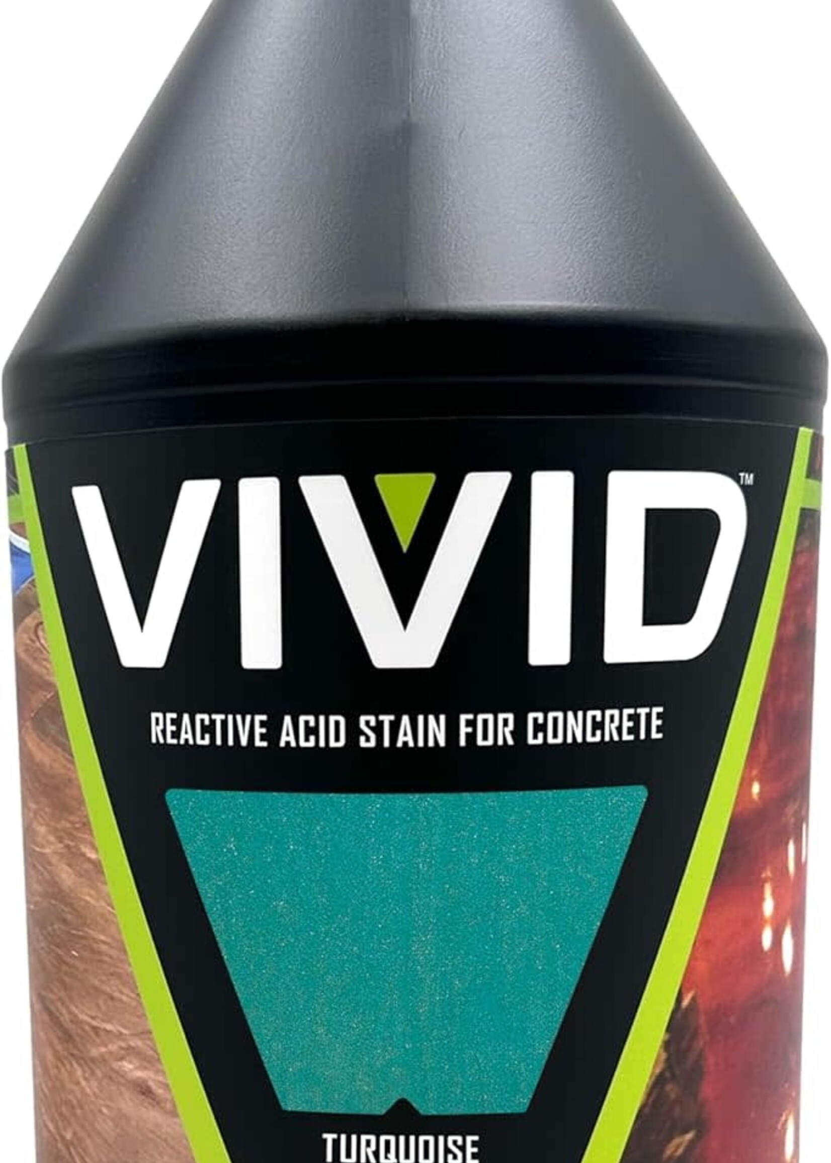 Surecrete Surecrete Vivid Acid Stain 1 Gal - Turquoise