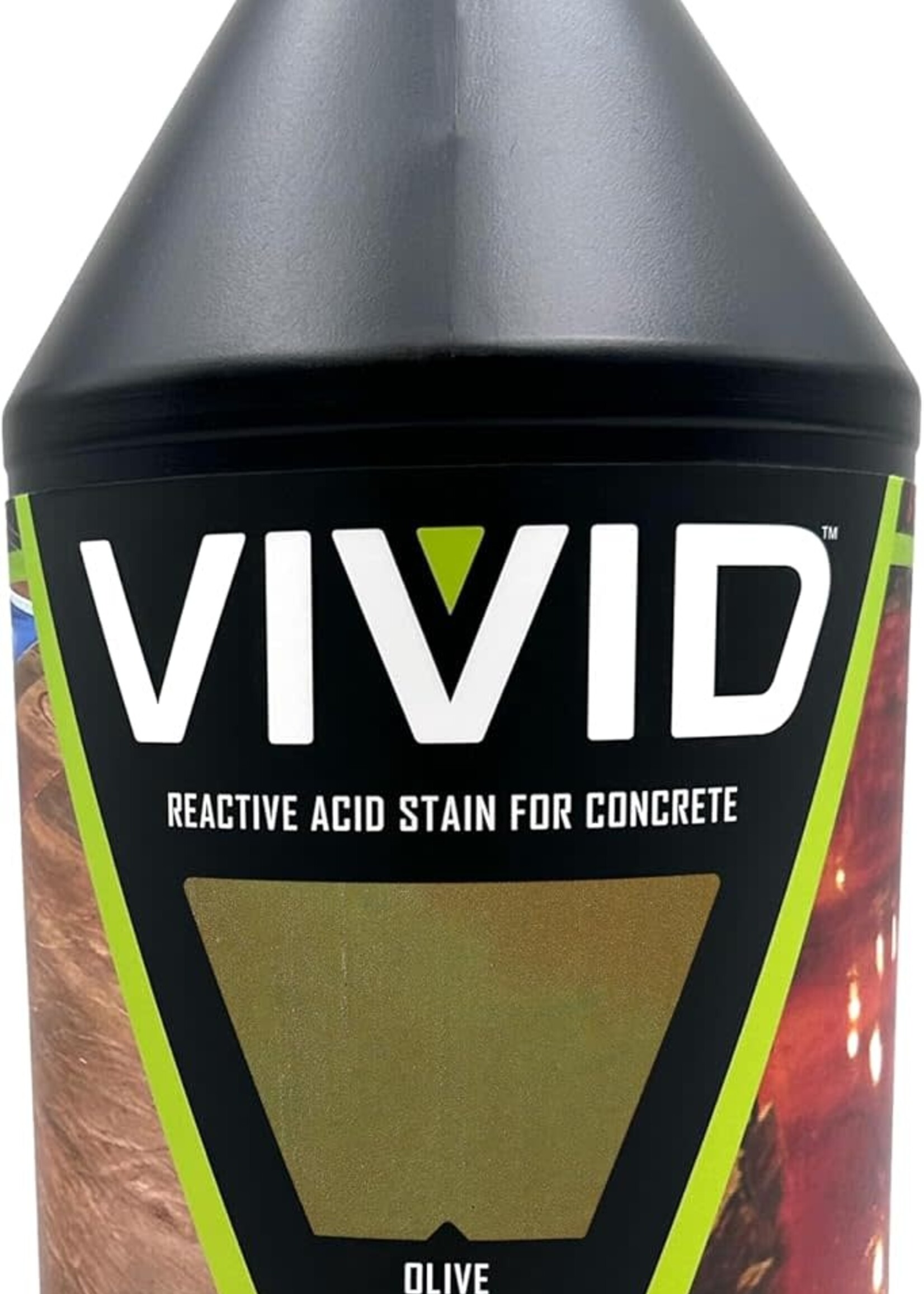 Surecrete Surecrete Vivid Acid Stain 1 Gal - Olive