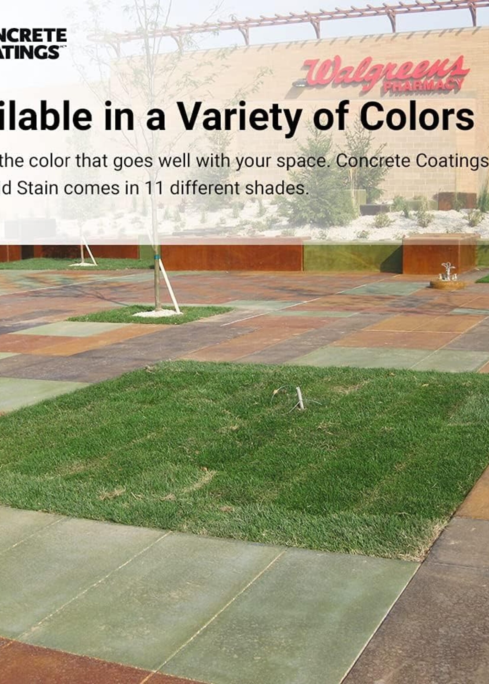 Surecrete Surecrete Vivid Acid Stain 1 Gal - Olive