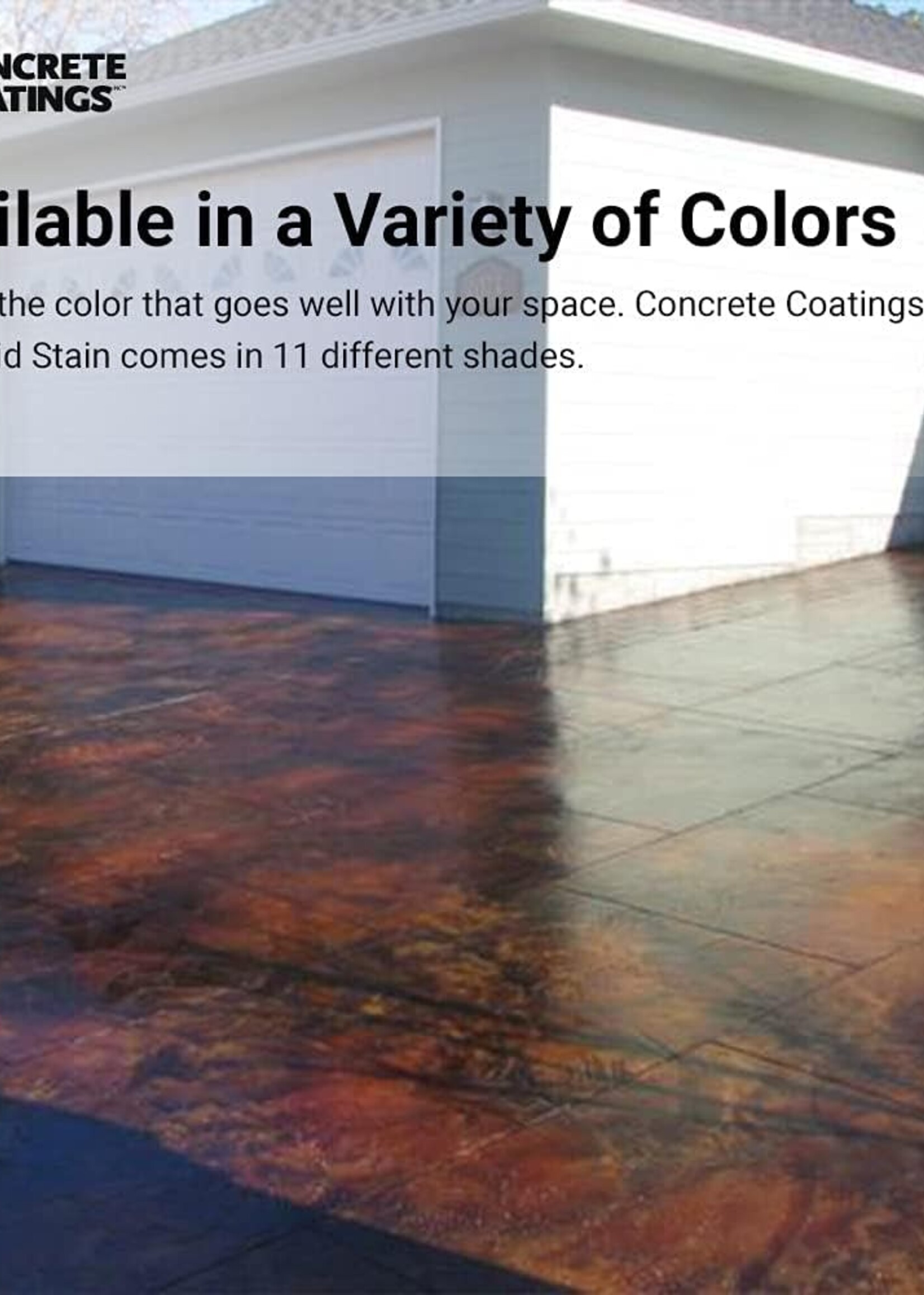 Surecrete Surecrete Vivid Acid Stain 1 Gal - Mission Brown