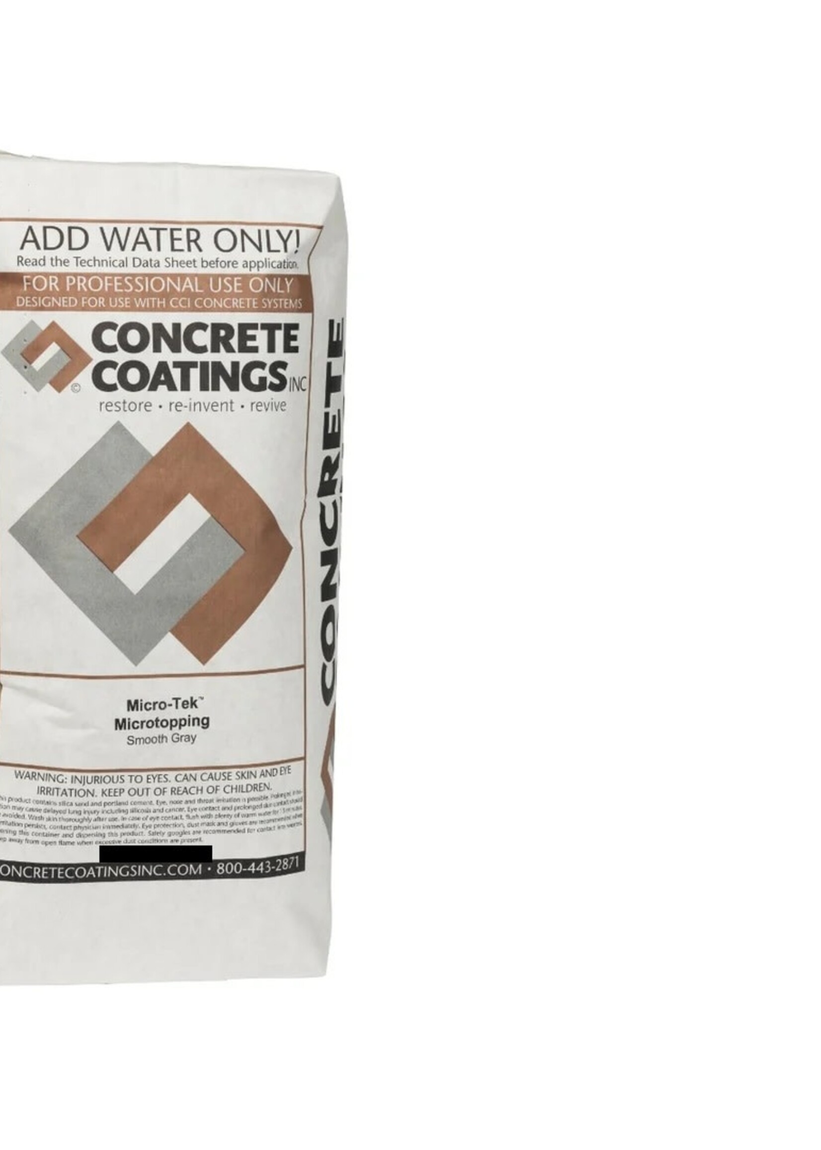 Surecrete Surecrete Microtek Smooth Coat Micro-Topping Overlay - White 20# Bag