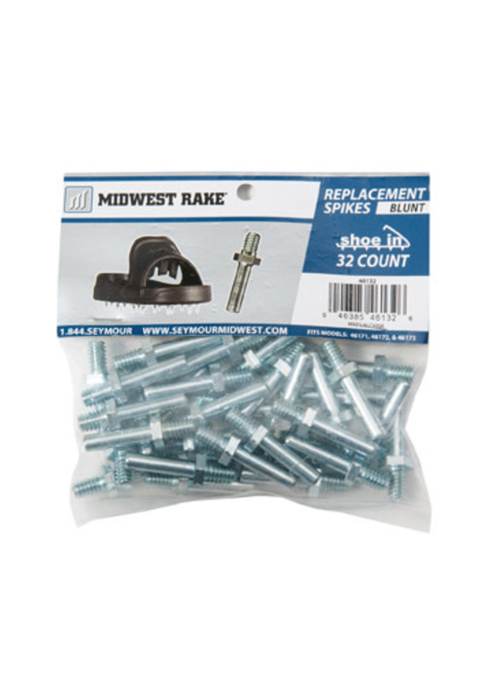 Midwest Rake Midwest Rake Replacement Spikes for Resinous Coatings Shoe - Blunt