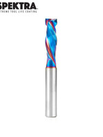 Amana Amana Spektra™ Extreme Tool Life Coated Mortise Compression Spiral 3/8 Dia x 1-1/4 Inch x 3/8 Shank
