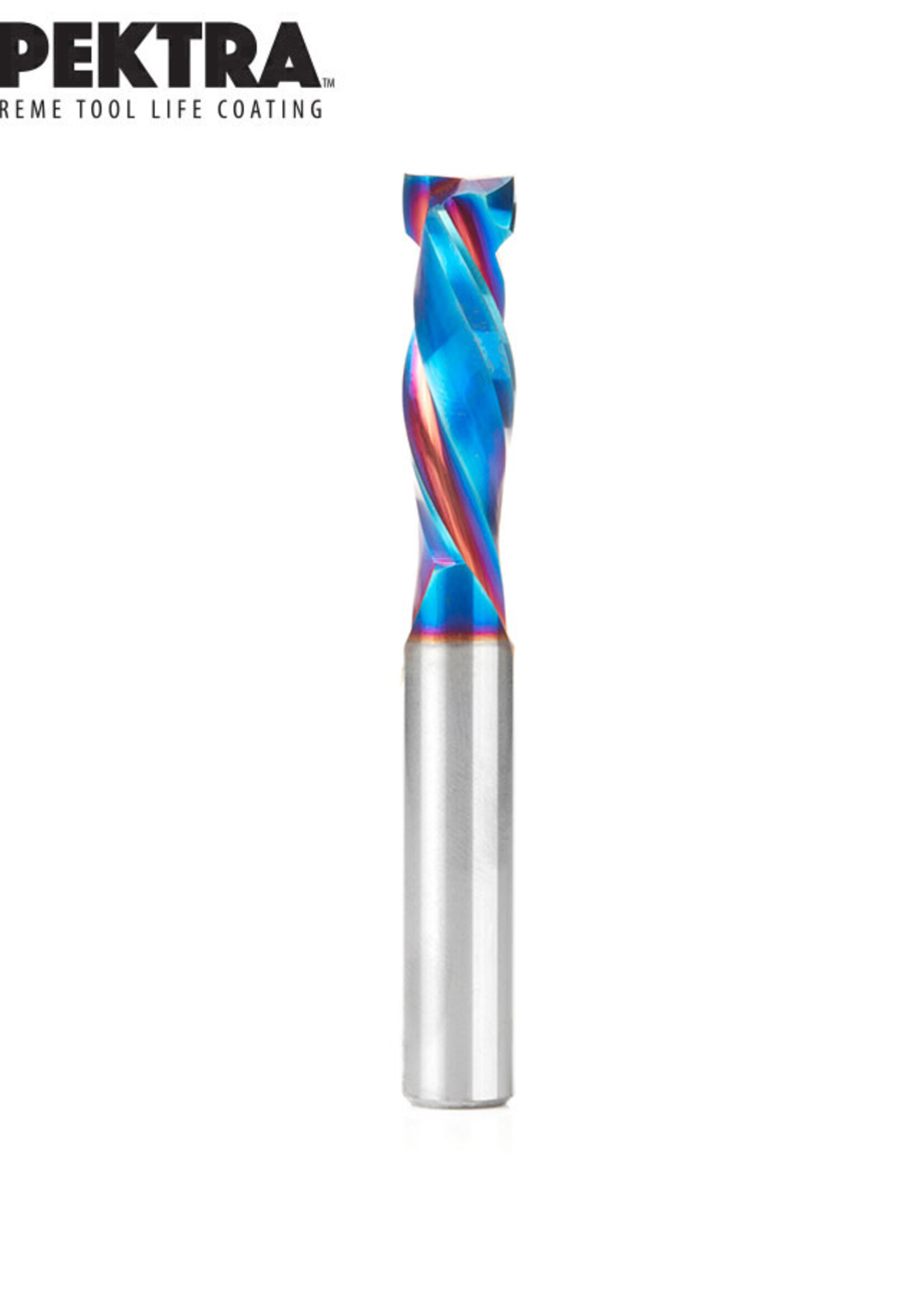 Amana Amana Spektra™ Extreme Tool Life Coated Mortise Compression Spiral 3/8 Dia x 1-1/4 Inch x 3/8 Shank