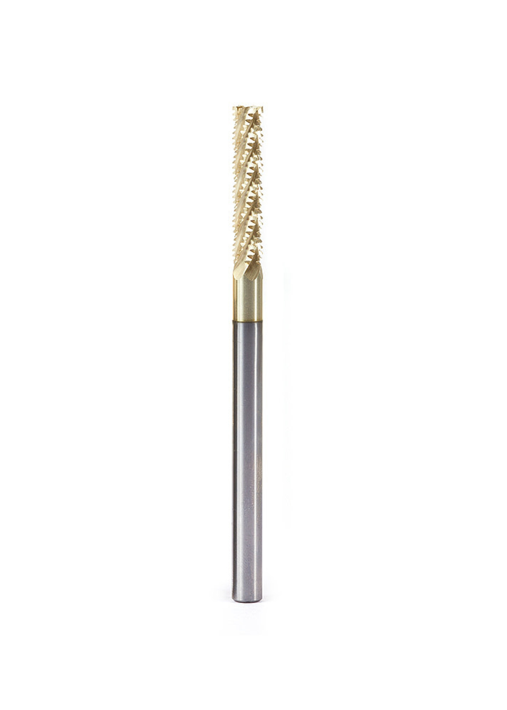 Amana Amana CNC Solid Carbide ZrN Coated Honeycomb Cutting Hogger 1/4 Dia x 1-1/4 x 1/4 Shank x 4 Inch Long x 6-Flute